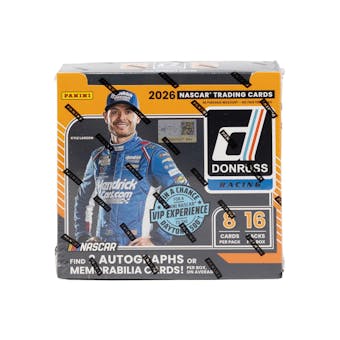 2026 Panini Donruss NASCAR Racing Hobby Box