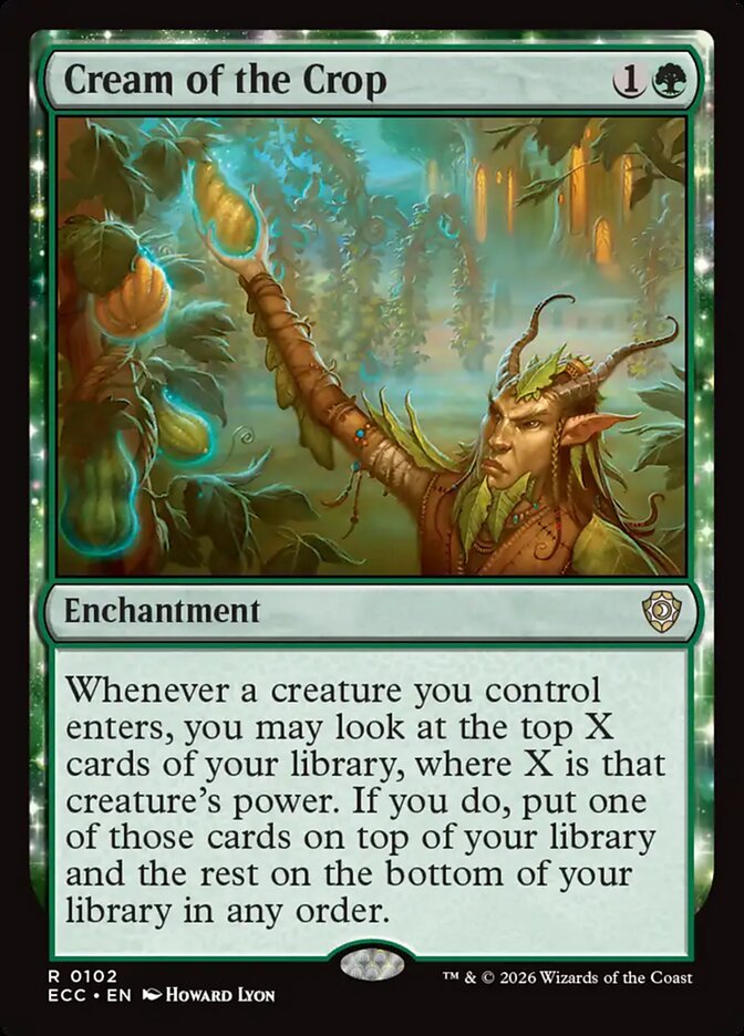 Cream of the Crop (102) - Lorwyn Eclipsed Commander (ECC)