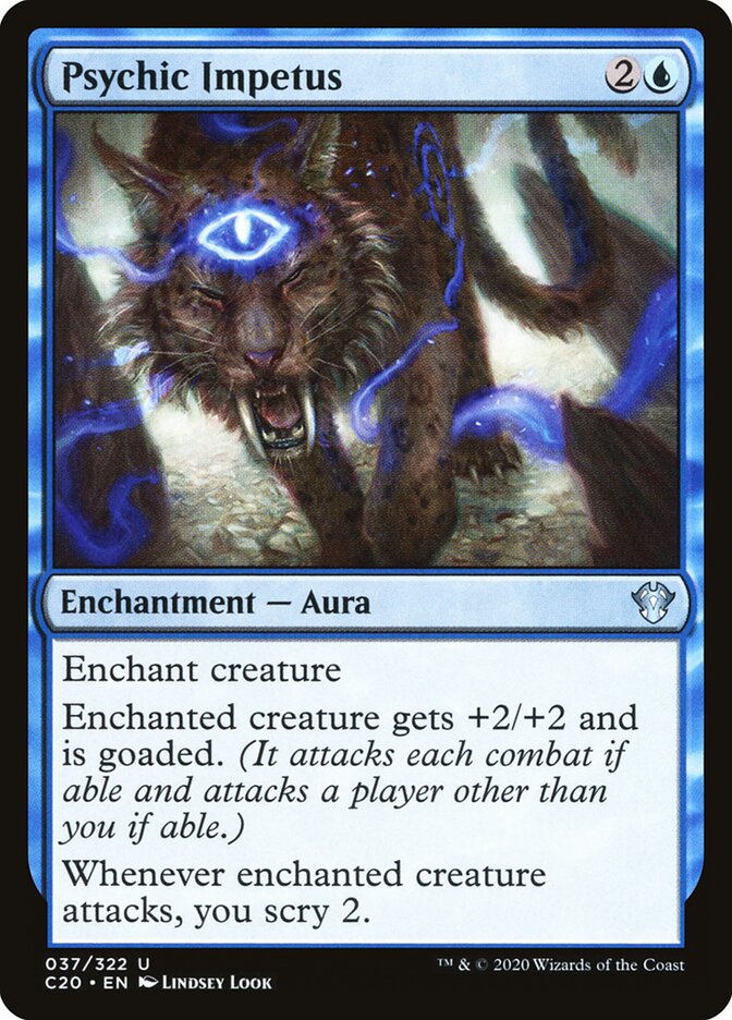 Psychic Impetus (37) - Commander 2020 (C20)
