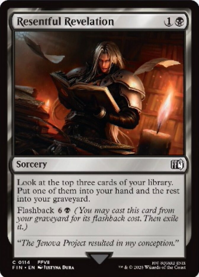 Resentful Revelation (114) - [Foil] Final Fantasy (FIN)