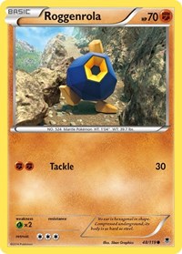 Roggenrola (48) - XY - Phantom Forces (PHF)