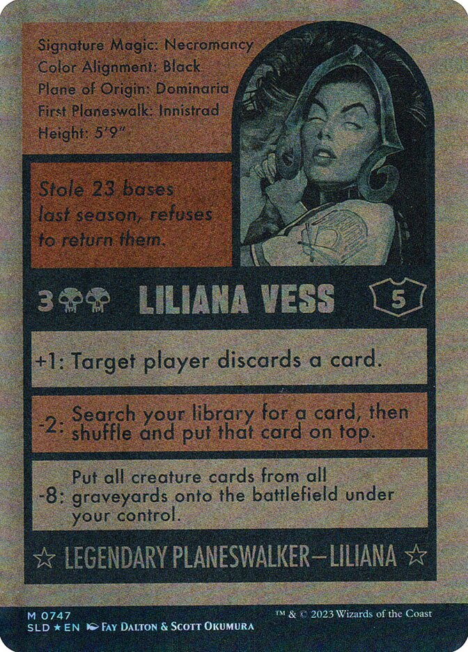 Liliana Vess // Liliana Vess (747) - Secret Lair Drop (SLD)