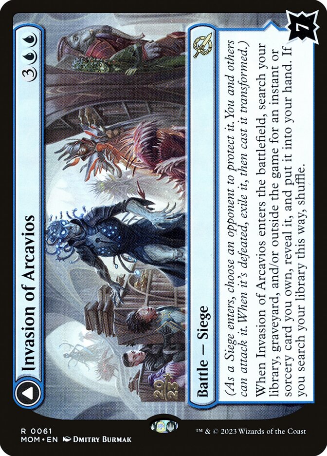 Invasion of Arcavios // Invocation of the Founders (61s) - March of the Machine Promos (PMOM)