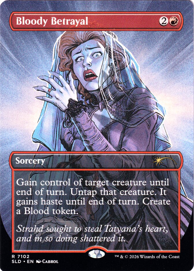Bloody Betrayal (7102) - Secret Lair Drop (SLD)