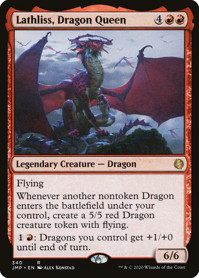 Lathliss, Dragon Queen (340) - Jumpstart (JMP)