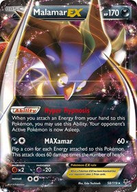 Malamar EX (58) - XY - Phantom Forces (PHF)