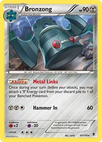 Bronzong (61) - XY - Phantom Forces (PHF)