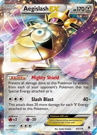 Aegislash EX (65) - XY - Phantom Forces (PHF)
