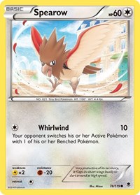 Spearow (78) - XY - Phantom Forces (PHF)