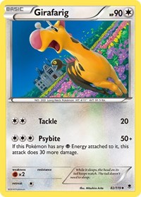 Girafarig (82) - XY - Phantom Forces (PHF)