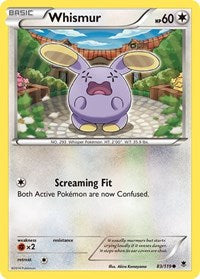 Whismur (83) - XY - Phantom Forces (PHF)