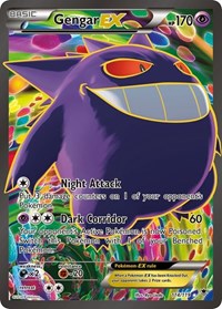 Gengar EX 114 Full Art (114) - XY - Phantom Forces (PHF)