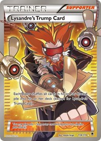 Lysandres Trump Card 118 Full Art (118) - XY - Phantom Forces (PHF)