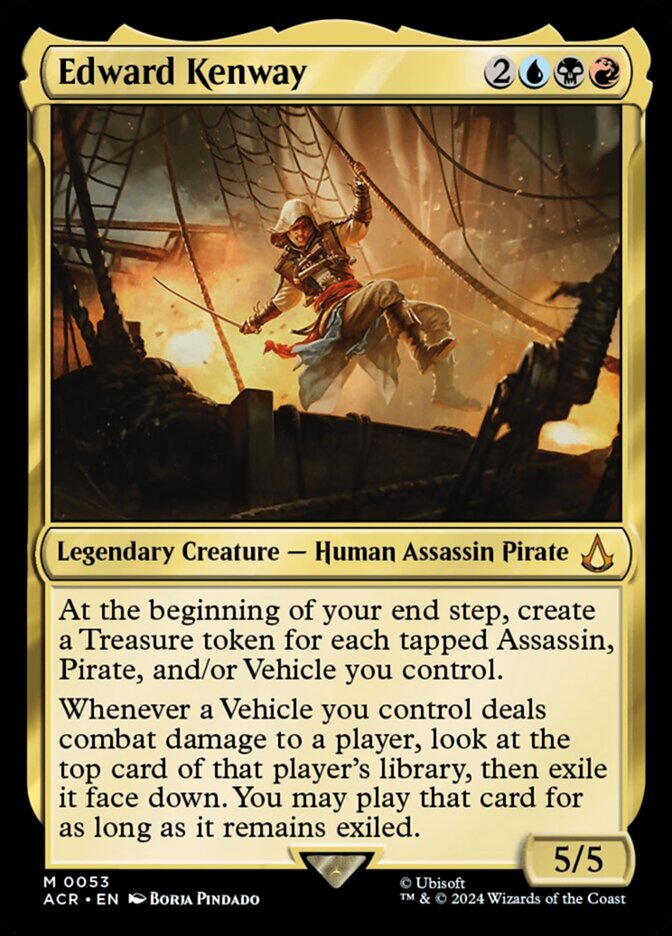 Edward Kenway - [Foil] Assassin's Creed (ACR)