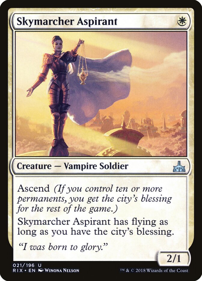 Skymarcher Aspirant (21) - Rivals of Ixalan (RIX)