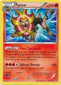 Pyroar XY Phantom Forces (12) - Deck Exclusives (PR)