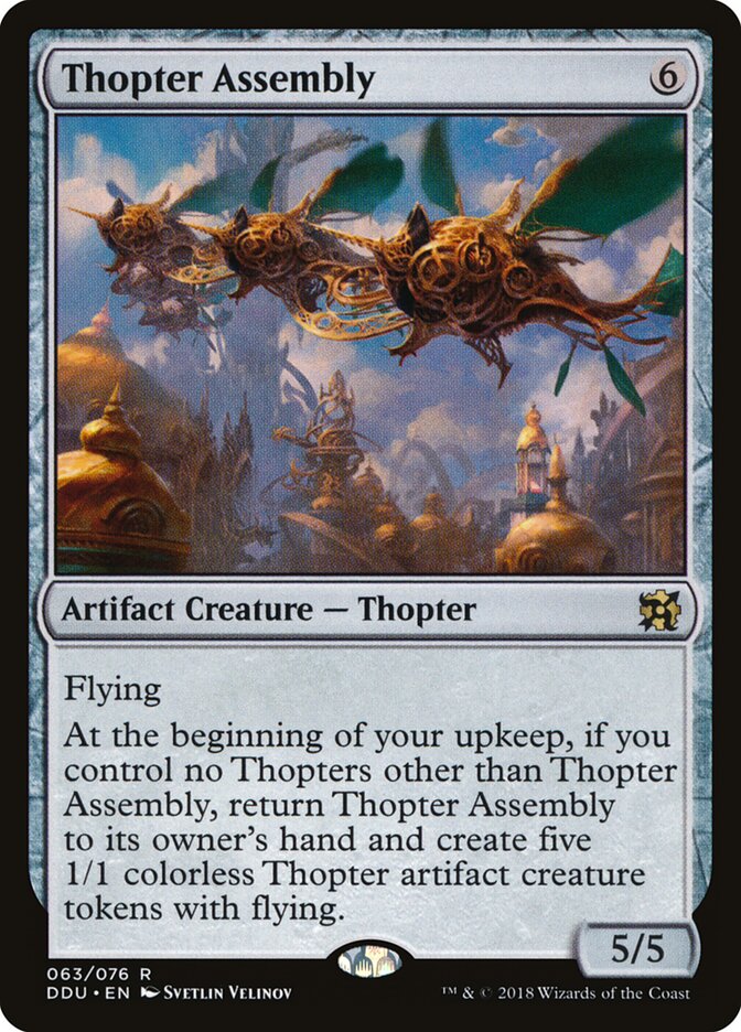 Thopter Assembly (63) - Duel Decks: Elves vs. Inventors (DDU)