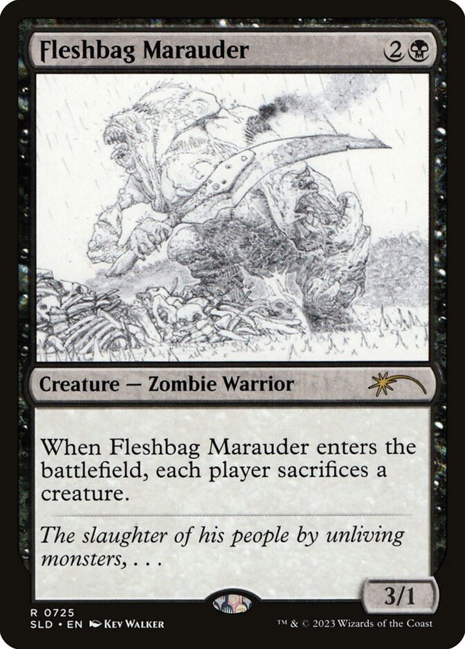 Fleshbag Marauder (725) - Secret Lair Drop (SLD)