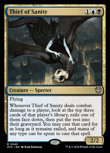 Thief of Sanity (243) - Outlaws of Thunder Junction Commander (OTC)