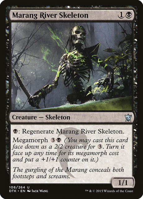 Marang River Skeleton (108) - Dragons of Tarkir (DTK)