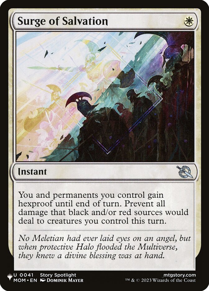 Surge of Salvation (MOM-41) - The List (PLST)