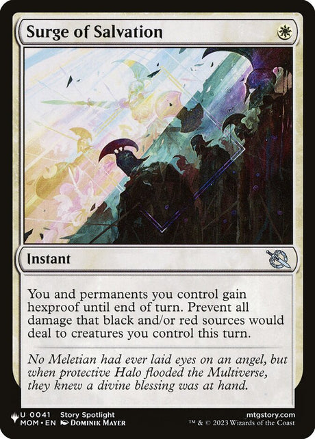 Surge of Salvation (MOM-41) - The List (PLST)