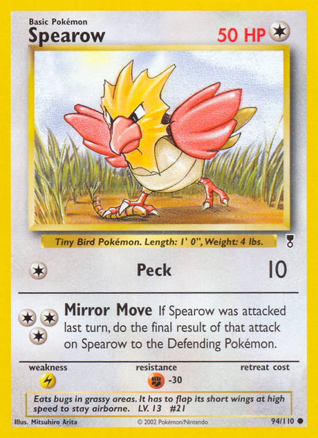 Spearow (94/110) - [Reverse Holo] Legendary Collection (LC)