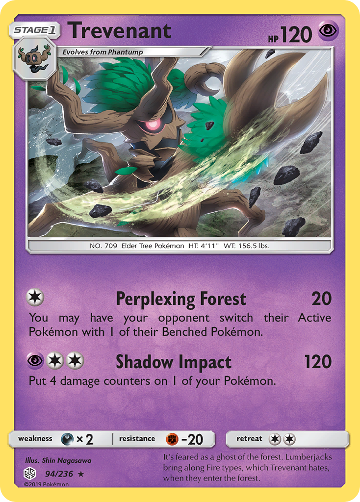Trevenant (94/236) - Cosmic Eclipse (CEC)