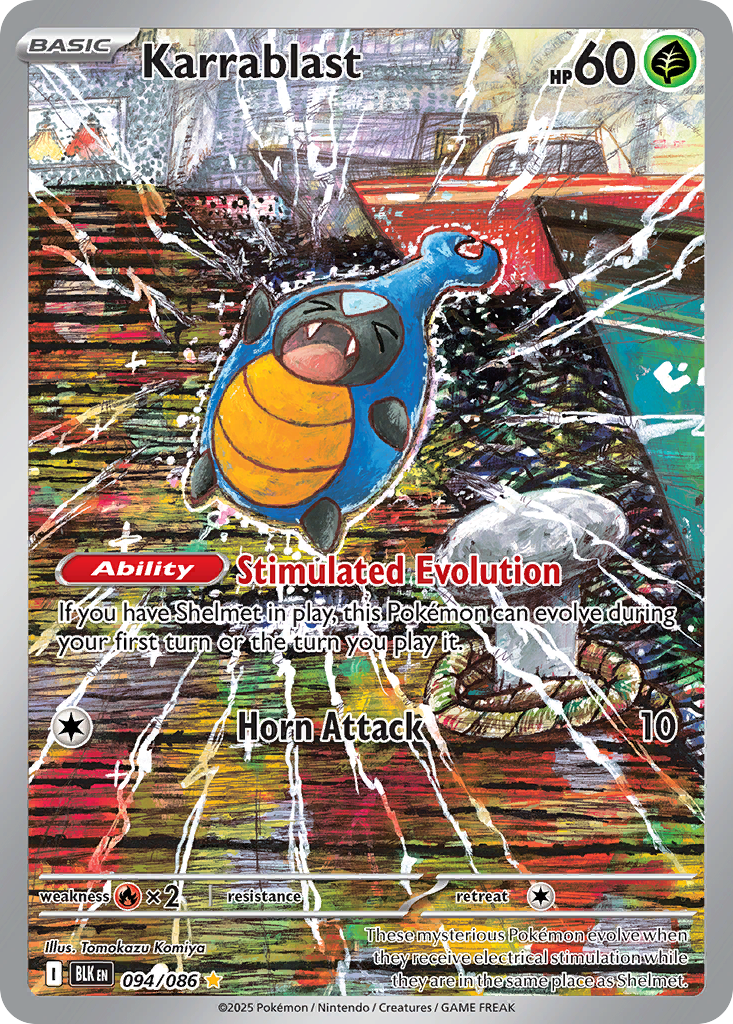 Karrablast (94/86) - [Illustration Rare] Black Bolt (BLK)