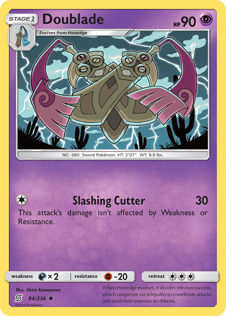 Doublade (94/236) - Unified Minds (UNM)