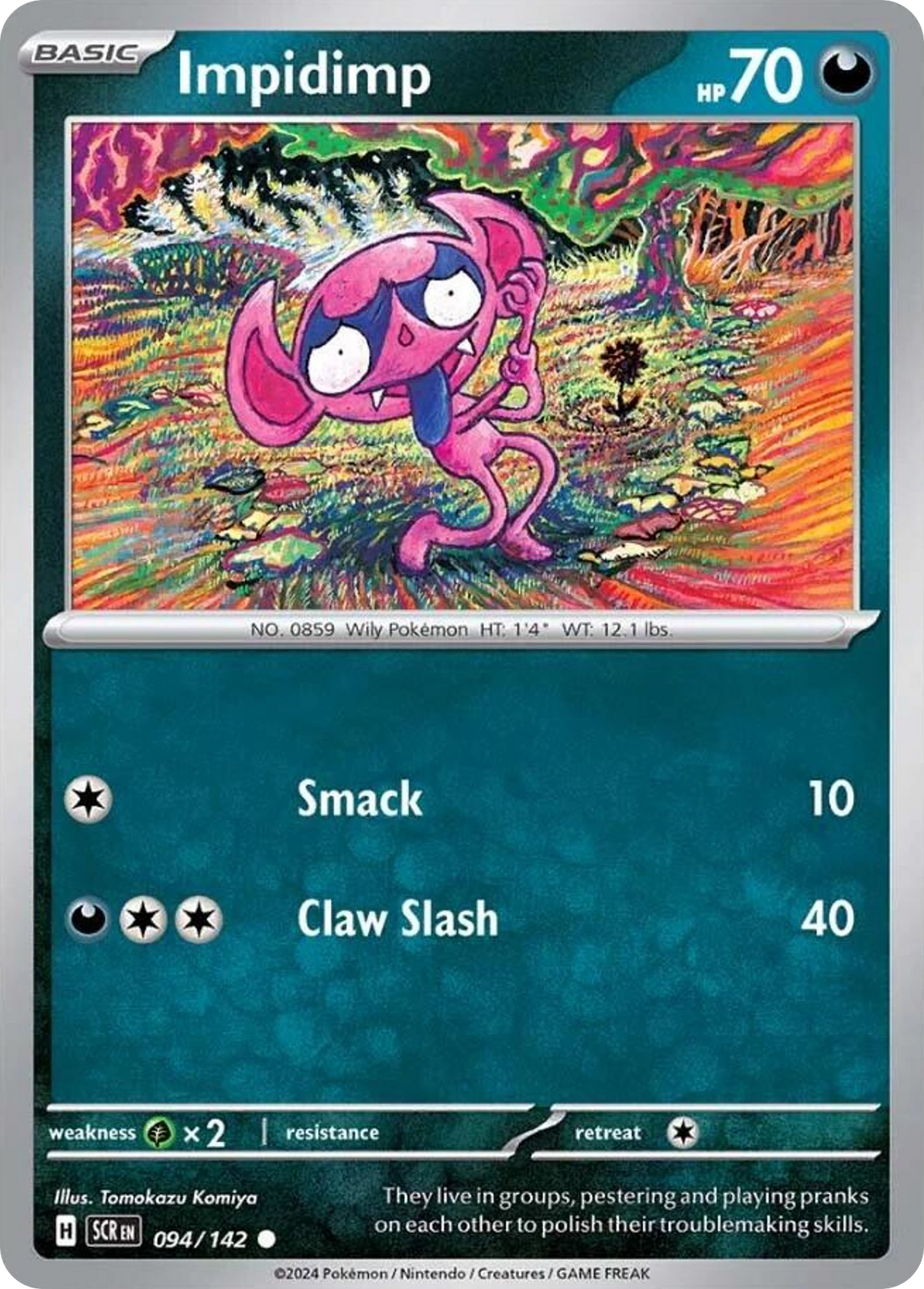 Impidimp (94/142) - [Reverse Holo] Stellar Crown (SCR)
