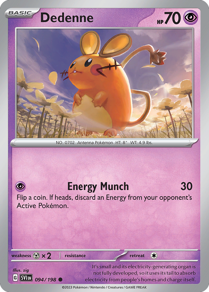 Dedenne (94/198) - Scarlet & Violet (SVI)