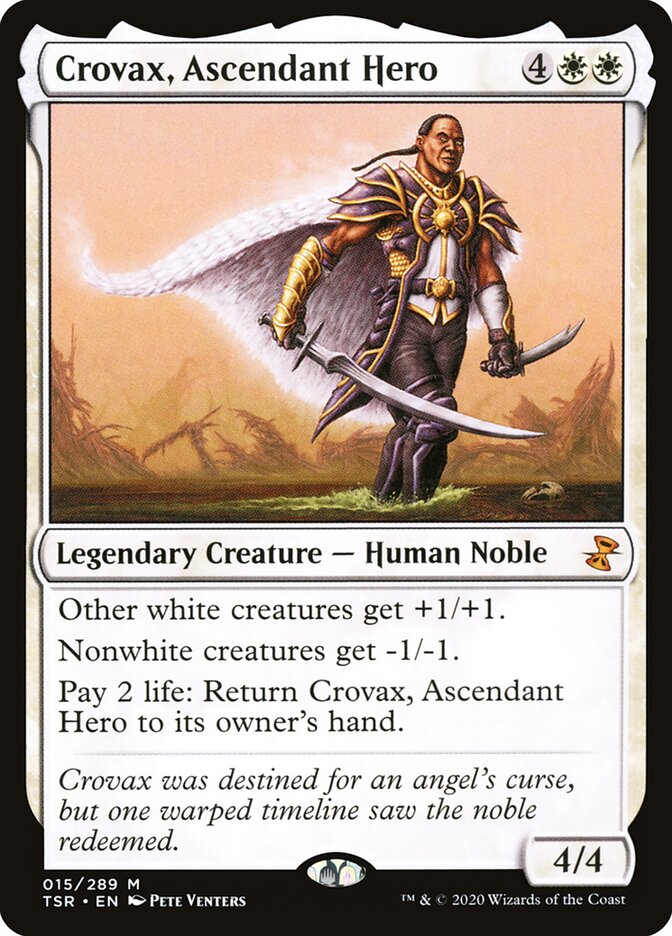 Crovax, Ascendant Hero (15) - Time Spiral Remastered (TSR)
