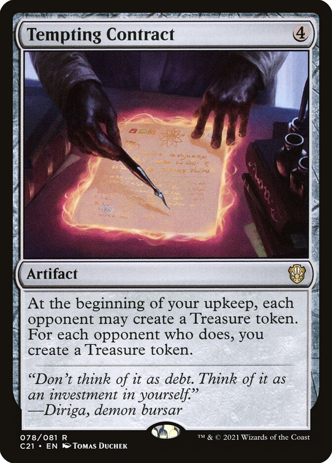 Tempting Contract (78) - Commander 2021 (C21)