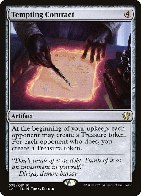 Tempting Contract (78) - Commander 2021 (C21)