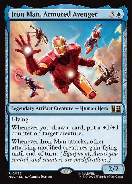 Iron Man, Armored Avenger (33) - Marvel Super Heroes Commander (MSC)