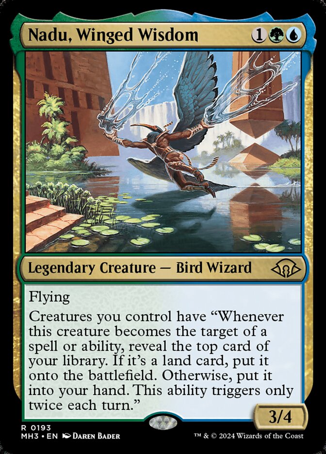 Nadu, Winged Wisdom (193) - Modern Horizons 3 (MH3)
