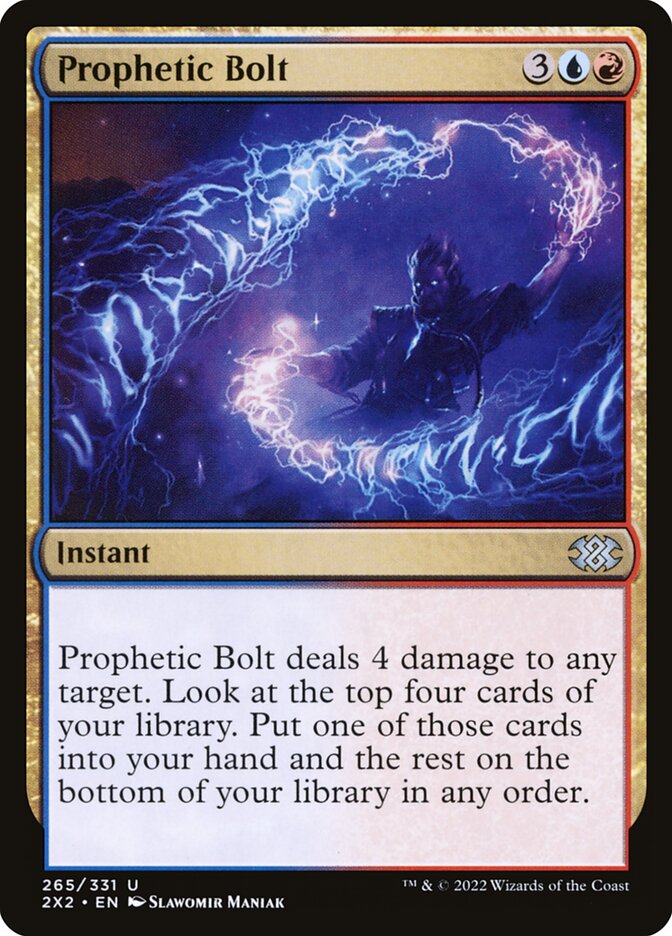 Prophetic Bolt (265) - Double Masters 2022 (2X2)