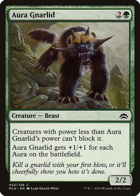 Aura Gnarlid (55) - Planechase Anthology (PCA)