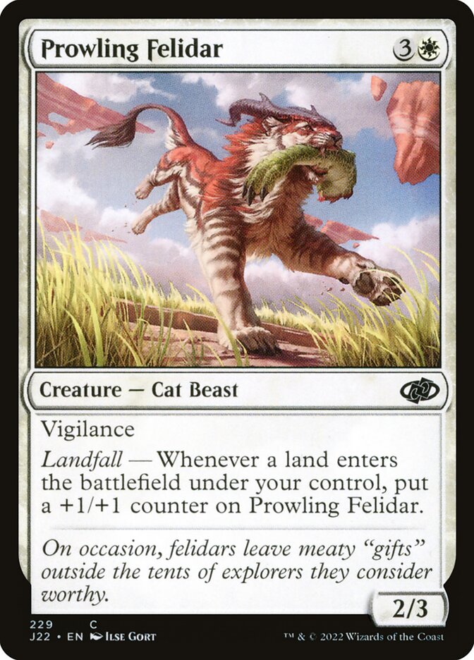 Prowling Felidar (229) - Jumpstart 2022 (J22)