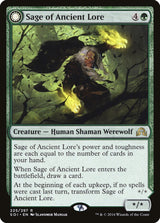 Sage of Ancient Lore // Werewolf of Ancient Hunger (225) - Shadows over Innistrad (SOI)