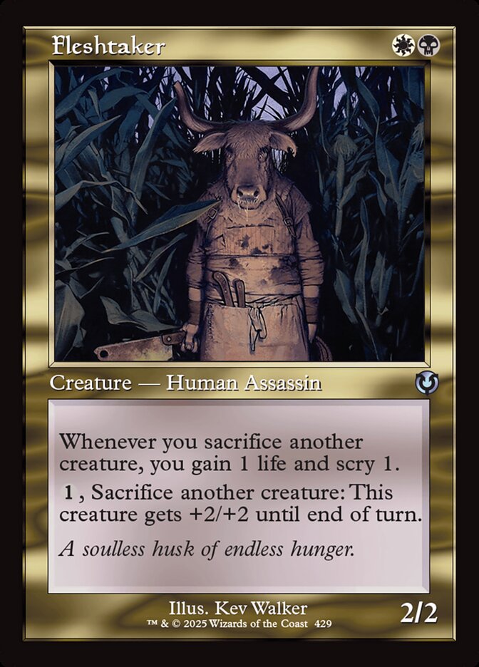 Fleshtaker - [Foil, Retro Frame] Innistrad Remastered (INR)