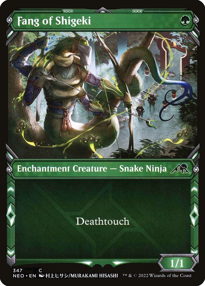 Fang of Shigeki (347) - Kamigawa: Neon Dynasty (NEO)