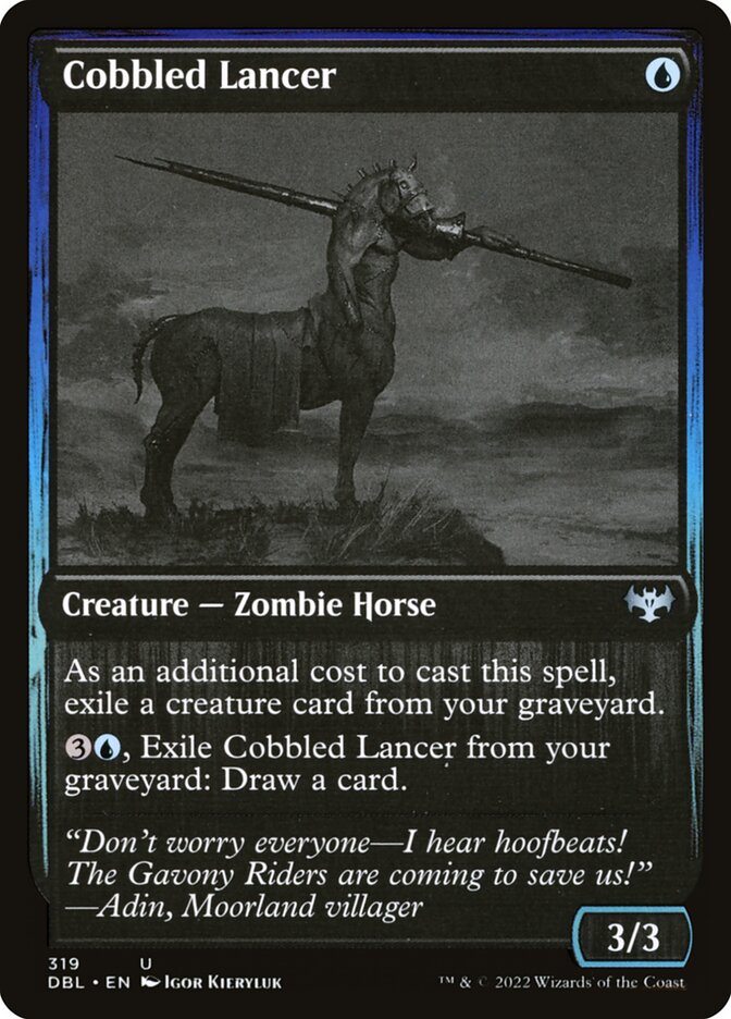 Cobbled Lancer - [Foil] Innistrad: Double Feature (DBL)