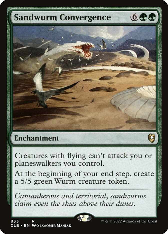 Sandwurm Convergence (833) - Commander Legends: Battle for Baldur's Gate (CLB)