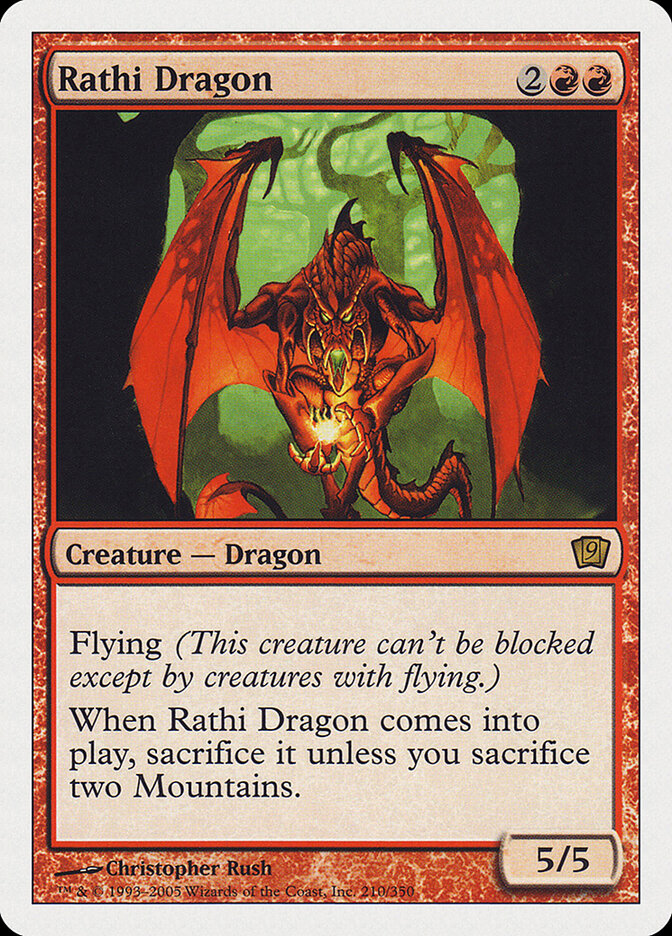 Rathi Dragon (210) - Ninth Edition (9ED)