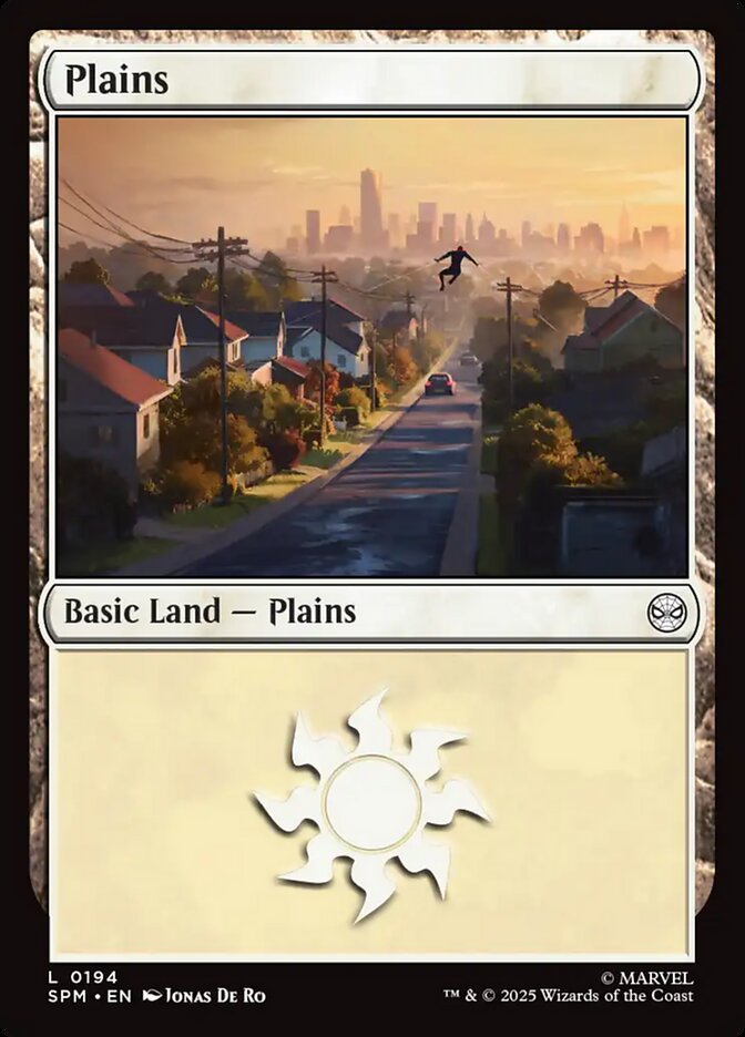 Plains (194) - [Foil] Marvel's Spider-Man (SPM)