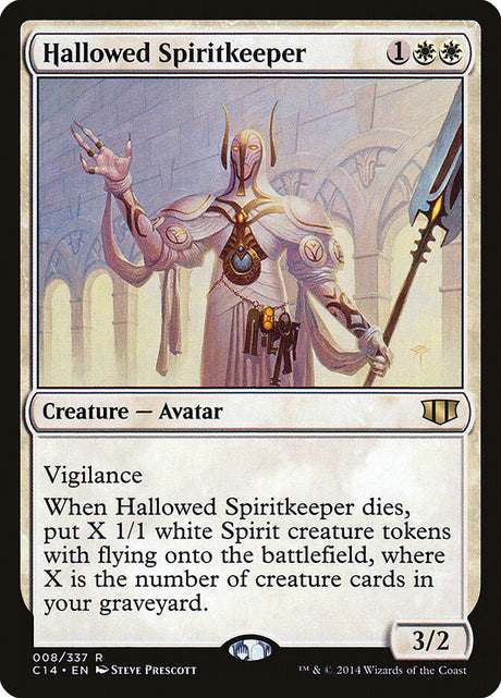 Hallowed Spiritkeeper (8) - Commander 2014 (C14)