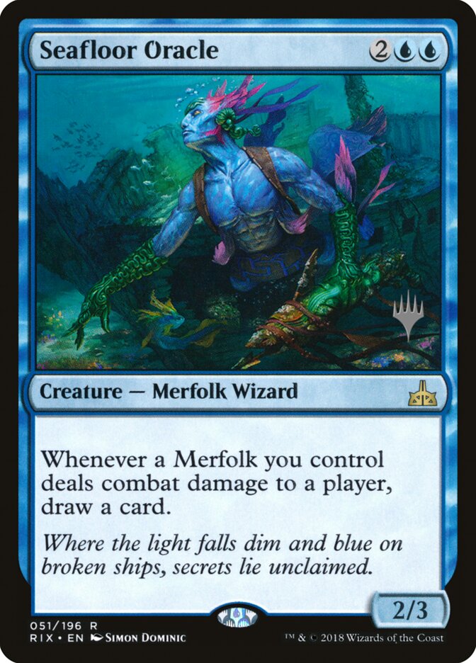 Seafloor Oracle (51p) - Rivals of Ixalan Promos (PRIX)