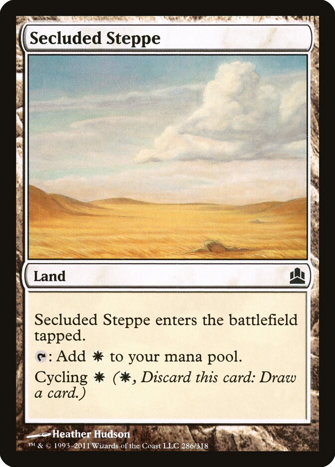 Secluded Steppe (286) - Commander 2011 (CMD)